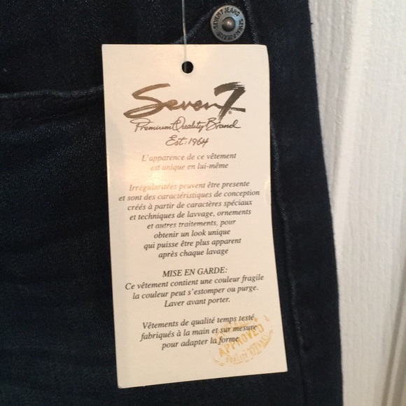 Seven7 Skinny Ankle Jeans Size 12 - Picture 4 of 5